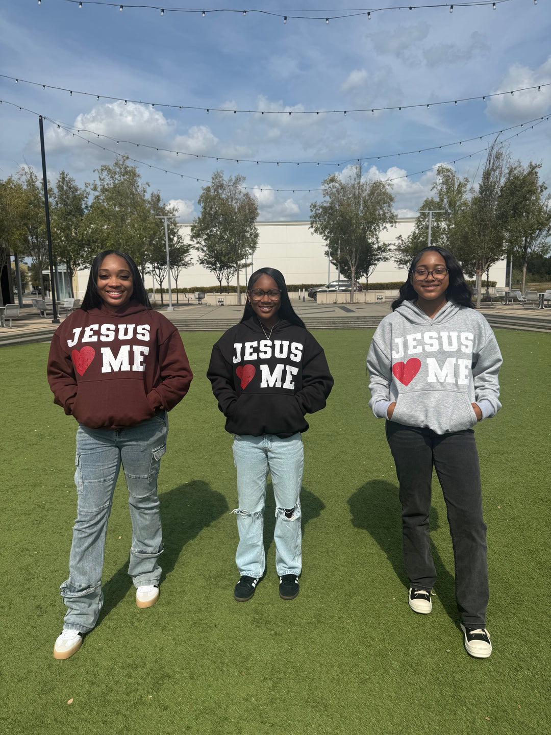 3 Hoodie Bundle: Jesus Love Me