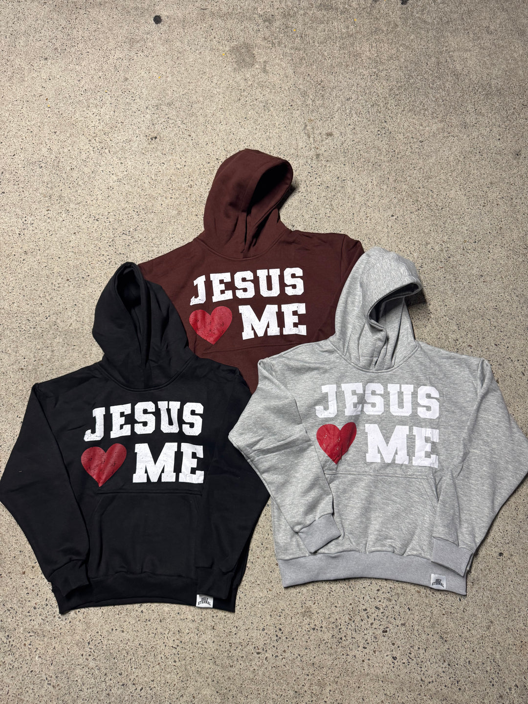 3 Hoodie Bundle: Jesus Love Me